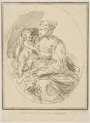 Neitsyt ja lapsi, 1775.