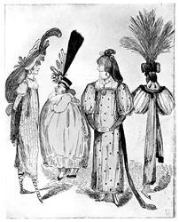 Waggoners Frocks or No Bodys vuodelta 1795, 1795