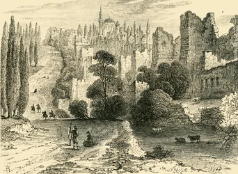 Konstantinopolin muurit 1500-luvulla, 1890.