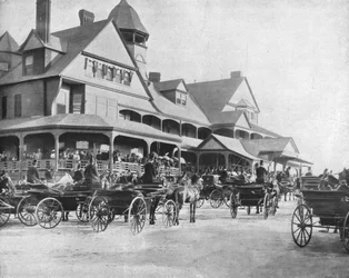 Washington Park Club, Chicago, Illinois, USA, 1900.