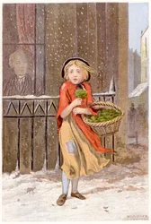 Vesikrassin myyjä, c1880
