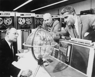 Werner von Braun, saksalaissyntyinen rakettien pioneeri, 1944