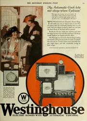 Westinghouse Electric Company, mainos The Saturday Evening Post, noin 1920-1925.