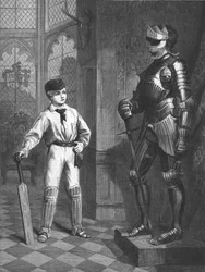 Kuinka hauskan Wicket Keeperin hän tekisi, 1875