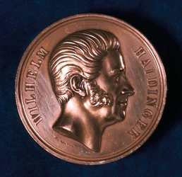 Wilhelm Haidinger, itävaltalainen mineralogi, geologi ja fyysikko, c1871