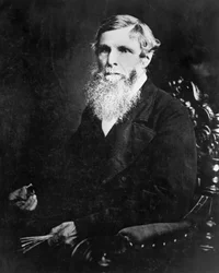 William Froude, englantilainen insinööri ja laivaston arkkitehti, n. 1870