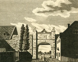Wincheap Gate, Canterbury, c1786.