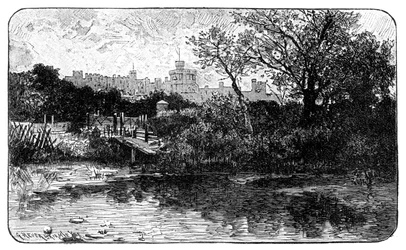 Windsorin linna, Berkshire, 1900