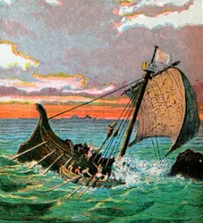 Valkoisen laivan hylky, 1120, c1850