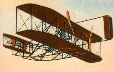 Wrightin veljesten lehtinen, c1903, 1932.
