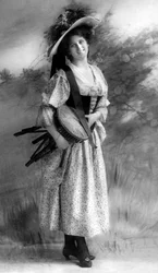 Zena Dare 1887-1975, englantilainen näyttelijä, 1900-luku