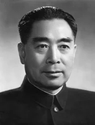 Zhou Enlai, Kiinan kansantasavallan ensimmäinen pääministeri, 1950-luku