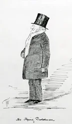 Wagnerin pamfletti "Lentävälle hollantilaiselle" Royal Albert Hallissa Lontoossa toukokuussa 1877