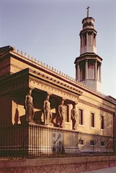 St. Pancrasin kirkko 1819-22, Charles Frederick Inwood (1798-1840), Lontoo, Iso-Britannia