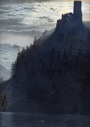 Allegoria "Deutschlandlied", noin 1900 (kuva)