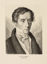 Augustin Jean Fresnel, ranskalainen fyysikko, c 1825