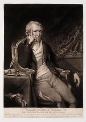 Benjamin Thompson, kreivi Rumford, amerikkalainen hallintovirkailija, n. 1810