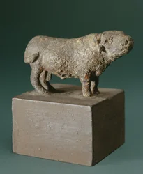 Buffalo, Harappa, Mohenjodaro (Pakistan), 2300-1750 eKr. (pronssi)