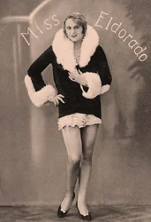 Drag queen Hansi Sturm "Miss Eldoradona", n.1927 (kuva)