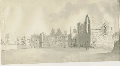 Dudley Castle - The Keep: seepiapesupiirros, nd [c 1790]