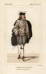 Francois-Cesar Letellier, Courtanvaux
