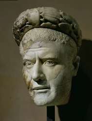 Filippus arabien pää, Rooman keisari (244-249) (marmori)
