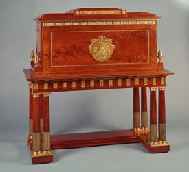 Keisarillinen mahonkisihteeri, kirjoittanut David Roentgen (1743-1807), saksa