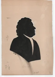 Johann Sebastian Bach (1685-1750) (n. 1850, siluetti)