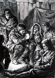 John Richardson Franklinin arktisen retkikunnan aikana.