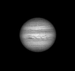Jupiter infrapunavalossa, 2005