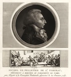 Louis-Michel le Peletier, Saint-Fargeaun markiisi (1760-1793), ranskalainen poliitikko ja Ranskan vallankumouksen marttyyri