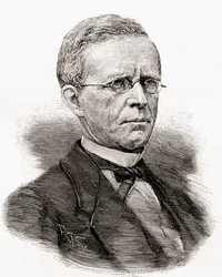 Lyman Trumbull, The Century Magazine, julkaistu 1887 (kaiverrus)