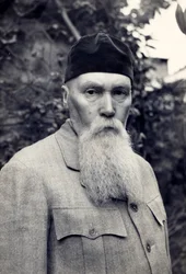 Nicolas Roerich, Naggar, Intia, s.1936-42 (b/w valokuva)