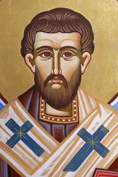 Pedoulan ortodoksinen kirkko, Kypros. Saint Eleftheros, 20150510, Pedoulas, Kypros