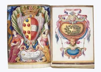 Sivuja Philipp Hainhoferin albumilta Amicorum, 1596-1633