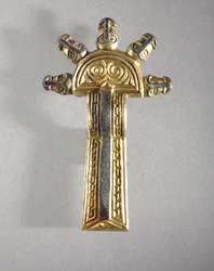 Fibulae-pari, alemaaninen, 500-600-luku