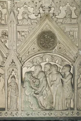 Portugali - Alcobaça. Ines de Castron hauta Santa Marian luostarissa.