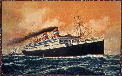 Linja-auto Conte Grande, noin 1930 (kuva).
