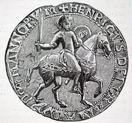 Englannin Henrik I:n sinetti.