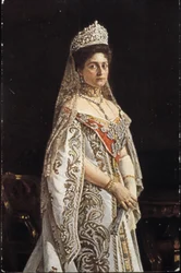 Tsaarina Aleksandra Fjodorovna (1872-1918).
