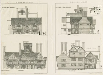 West Bromwich - "The Oaks": Valokuvalitografia, elokuu 1876