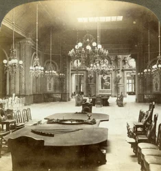 Rulettisalongi, Monte Carlo, Monaco.