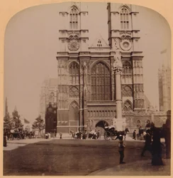 Westminster Abbey, Lontoo, Englanti, 1896.