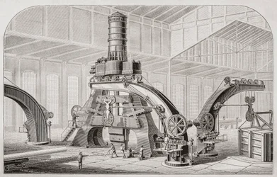 1800-luvun höyryvasara tai pudotusvasara