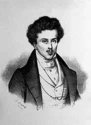 Alexandre Dumas 29-vuotiaana, kaiverrus noin 1884.