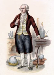 Antoine Laurent de Lavoisier (1743-1794), ranskalainen kemisti.