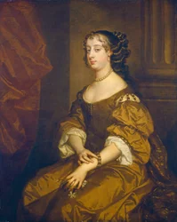 Barbara Villiers, Clevelandin herttuatar, n.1661-1665 (öljy kankaalle)