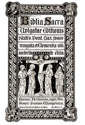Pyhä Raamattu, Tournai 1881 - Pyhä Raamattu Max. Muokkasit Clement VIII:n tarkistetun painoksen tilauksesta