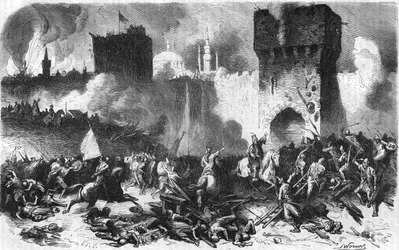 Mohamet II valloitti Konstantinopolin 29. toukokuuta 1453.