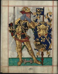 Kaarle Suuri (742-814) - Kaarle Suuri (Ameiro-Morin kirjasta), kirjoittanut Anonymous
